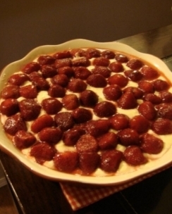 Strawberry & Mascarpone Tart.