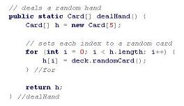 Formatted java code.