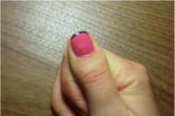 dark green tip