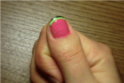 light green tip