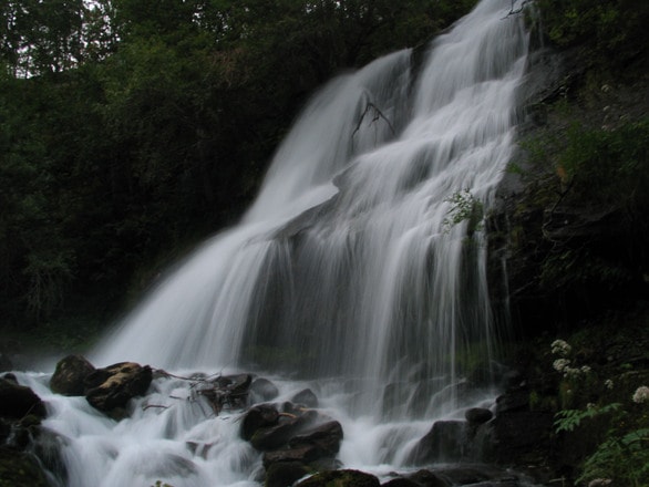 Waterfall long exposure