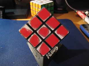 My stickerless cube.
